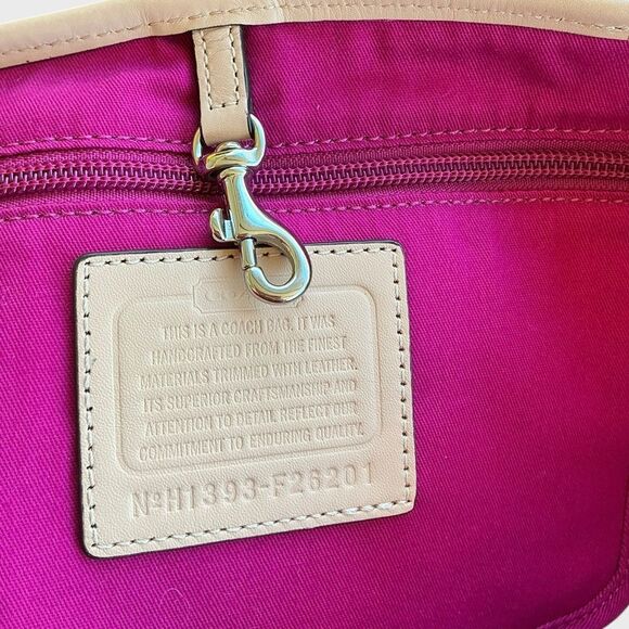 COACH Peyton Park Dream C Large Tote Pink H1393-F26201 COA - Picture 11 of 14